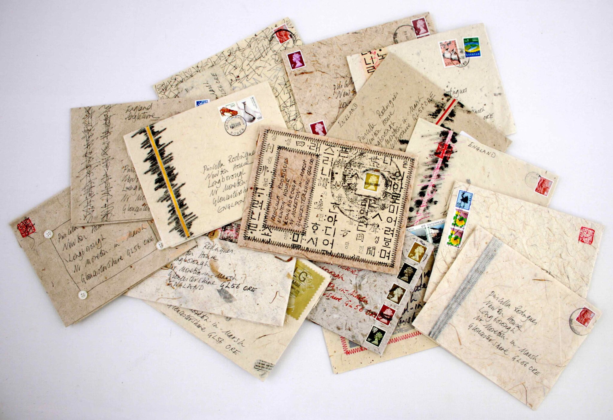Paper Letters Collection Letters – Priscilla Purcell